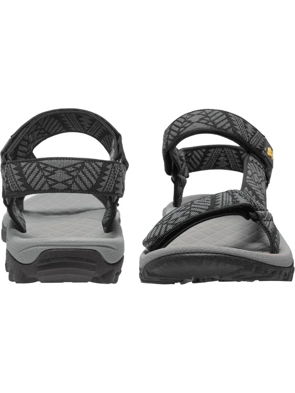 Men's Black Grey Comfortable Athletic Hiking Sport Sandals Outdoor Beach Shoes